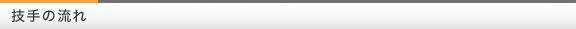 技手の流れ